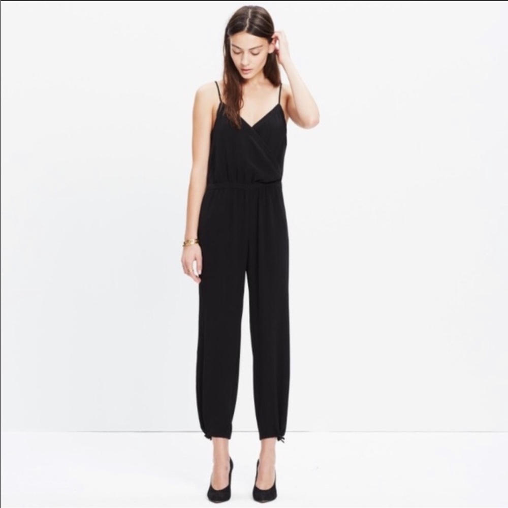 Madewell Dark Green Jumpsuit